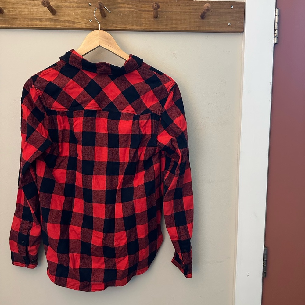 J Crew Buffalo Checkered Pullover Flannel - image 3